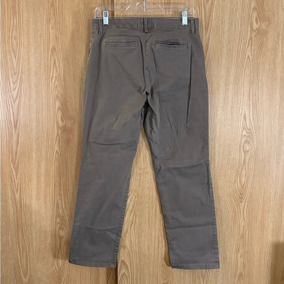 Lee Women's Khaki Relaxed Fit Straight Leg Pants - Picture 2 of 7